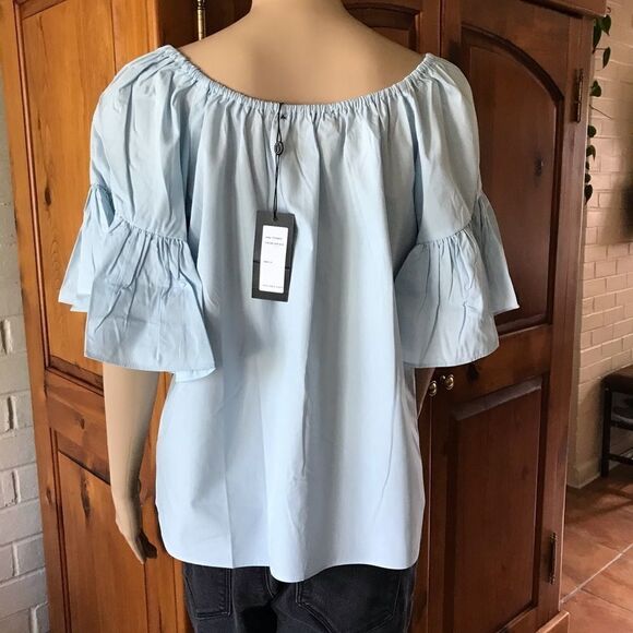 Vertigo Boho Blouse Off Shoulder Tasseled String Closure……… - Picture 4 of 7